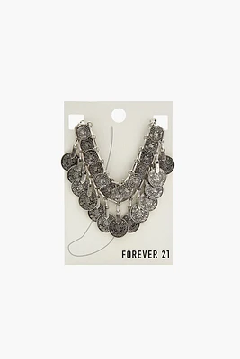 Etched Coin Anklet