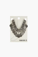 Etched Coin Anklet
