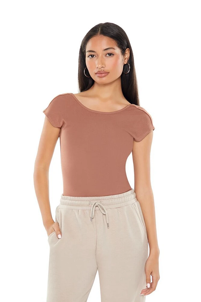 Scoop Back Tee Bodysuit