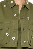 Star Cropped Shacket