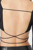 Crisscross Open-Back Top