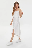 Kendall + Kylie Linen-Blend Skirt