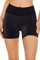 Active Seamless Glitter Biker Shorts