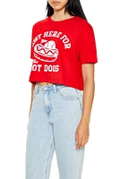Just Here For the Hot Dogs Tee
