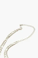 Layered Butterfly Charm Necklace