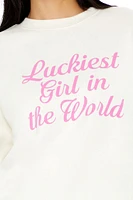 Luckiest Girl the World Pullover