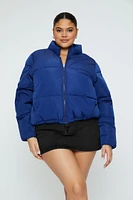 Plus Quilted Puffer Jacket