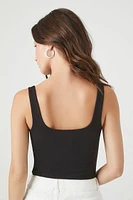 Rosette Tank Bodysuit