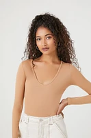 Long-Sleeve V-Neck Bodysuit