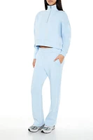 High-Rise Wide-Leg Sweatpants