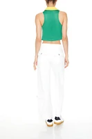 Straight-Leg Cargo Jeans