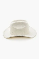 Faux Shearling Cowboy Hat