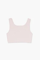 Girls Ribbed Knit Tank Top (Kids)