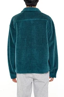 Plush Drop-Sleeve Shacket