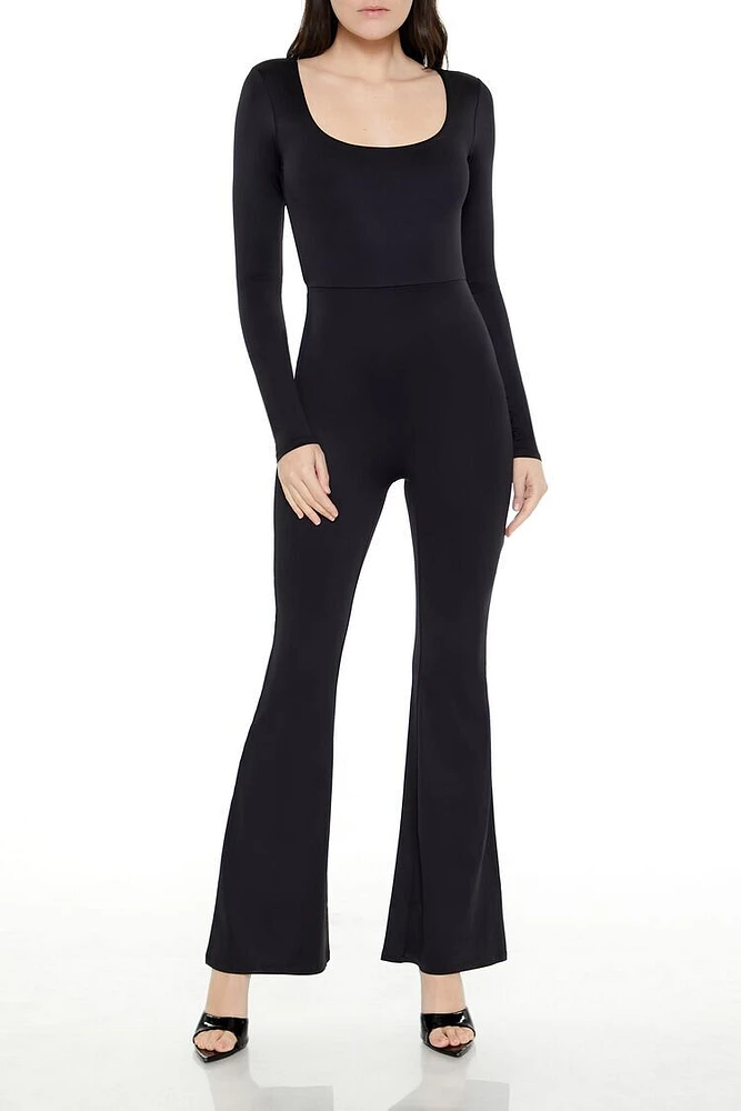 Contour Sculpt Flare Jumpsuit