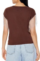 Rhinestone Fringe Cowboy Tee