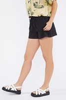 Twill Drawstring Shorts