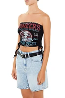 Western Pioneers Graphic Tube Top