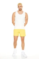 Drawstring Swim Trunks