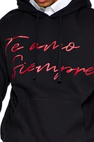 Te Amo Siempre Graphic Hoodie