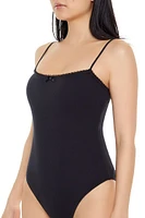 Pointelle Knit Cami Bodysuit