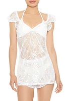 Lace Swim Cover-Up Dress