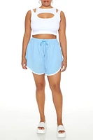 Plus Drawstring Shorts