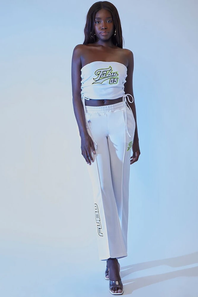 FUBU Embroidered Mesh Pants