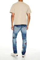 Broken Heart Slim-Fit Jeans