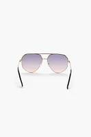 Gradient Aviator Sunglasses