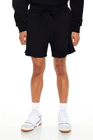 Cotton-Blend Drawstring Shorts