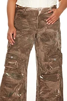 Plus Tie-Dye Cargo Pants