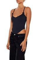 Bow Cropped Bustier Cami