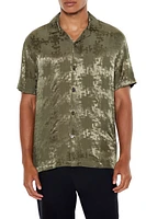 Jacquard Geo Print Shirt