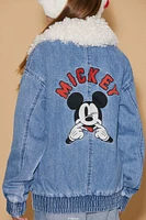 Girls Disney Mickey Mouse Denim Jacket (Kids)