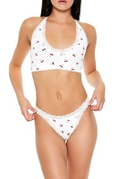 Seamless Cherry Print Panties