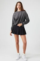 Cloud Wash Drop-Sleeve Pullover