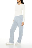 Fleece Mid-Rise Sweatpants