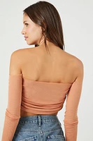 Off-the-Shoulder Crop Top