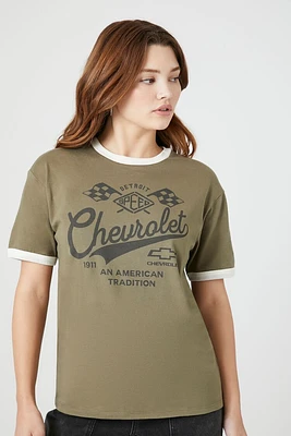 Chevrolet Graphic Ringer Tee