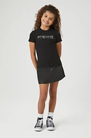 Girls Zebra New York Tee (Kids)