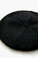 Ribbed Knit Beret