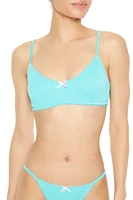 Bow Bralette Bikini Top