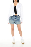 Cropped Asymmetrical Shirt
