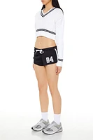 Striped 64 Low-Rise Shorts