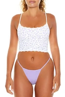 Seamless Ditsy Floral Bralette