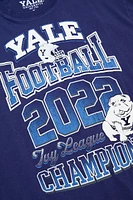 Yale Football 2022 Puff Print Tee