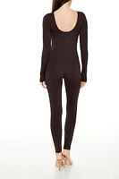 Contour Sculpt Long-Sleeve Jumpsuit