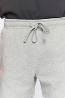 Heathered Drawstring Shorts