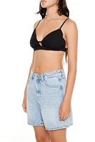 Cutout Triangle Bralette